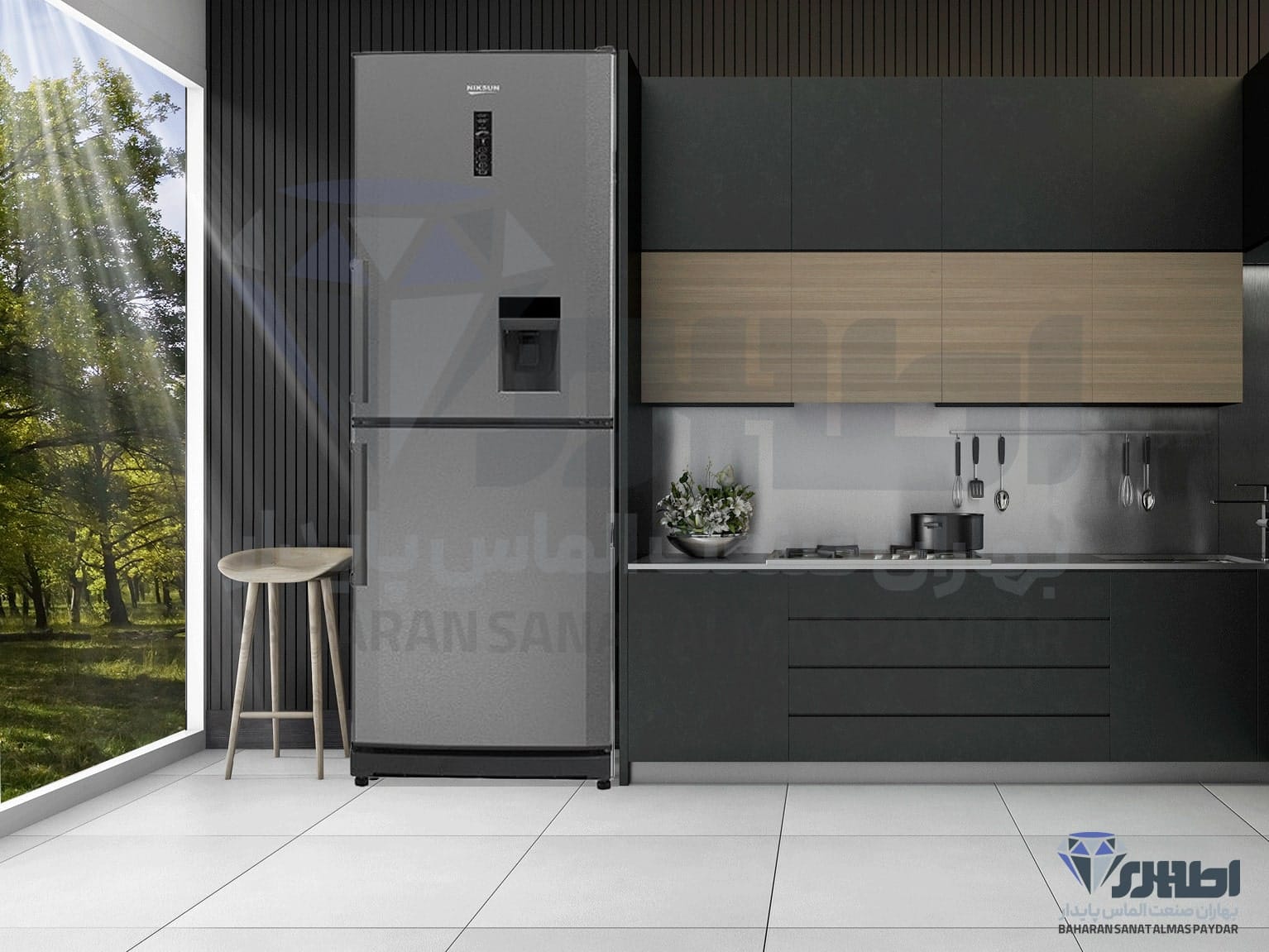 یخچال فریزر کمبی نیکسان مدل NC 7020